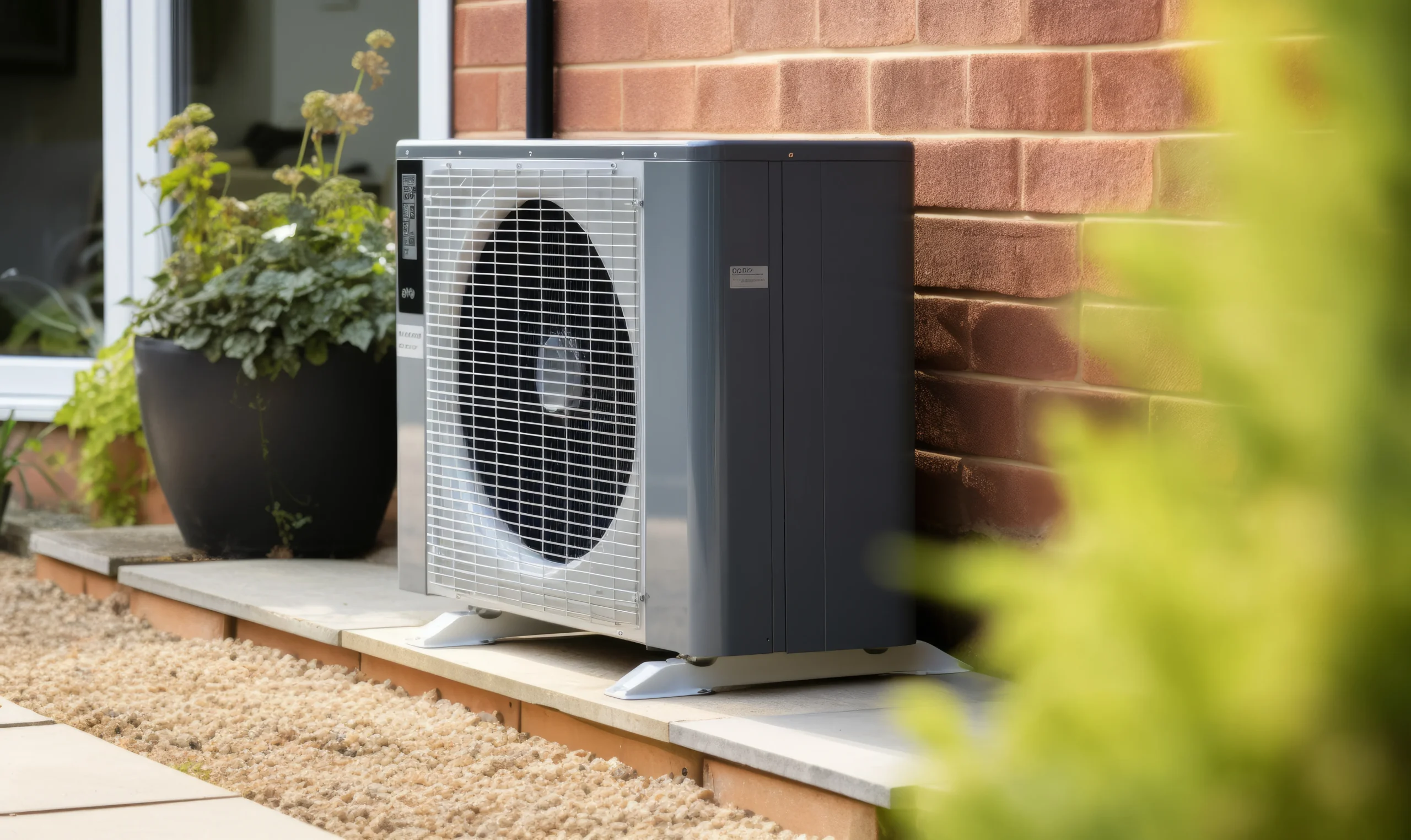 Pompe à chaleur Daikin installée dans une maison individuelle à Melun