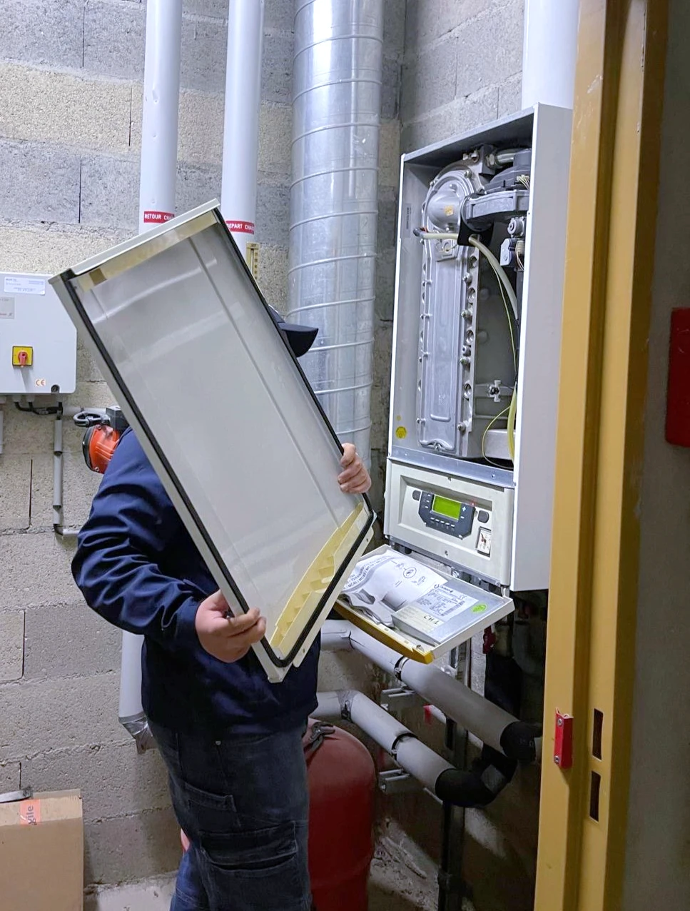 Entretien de chaudière