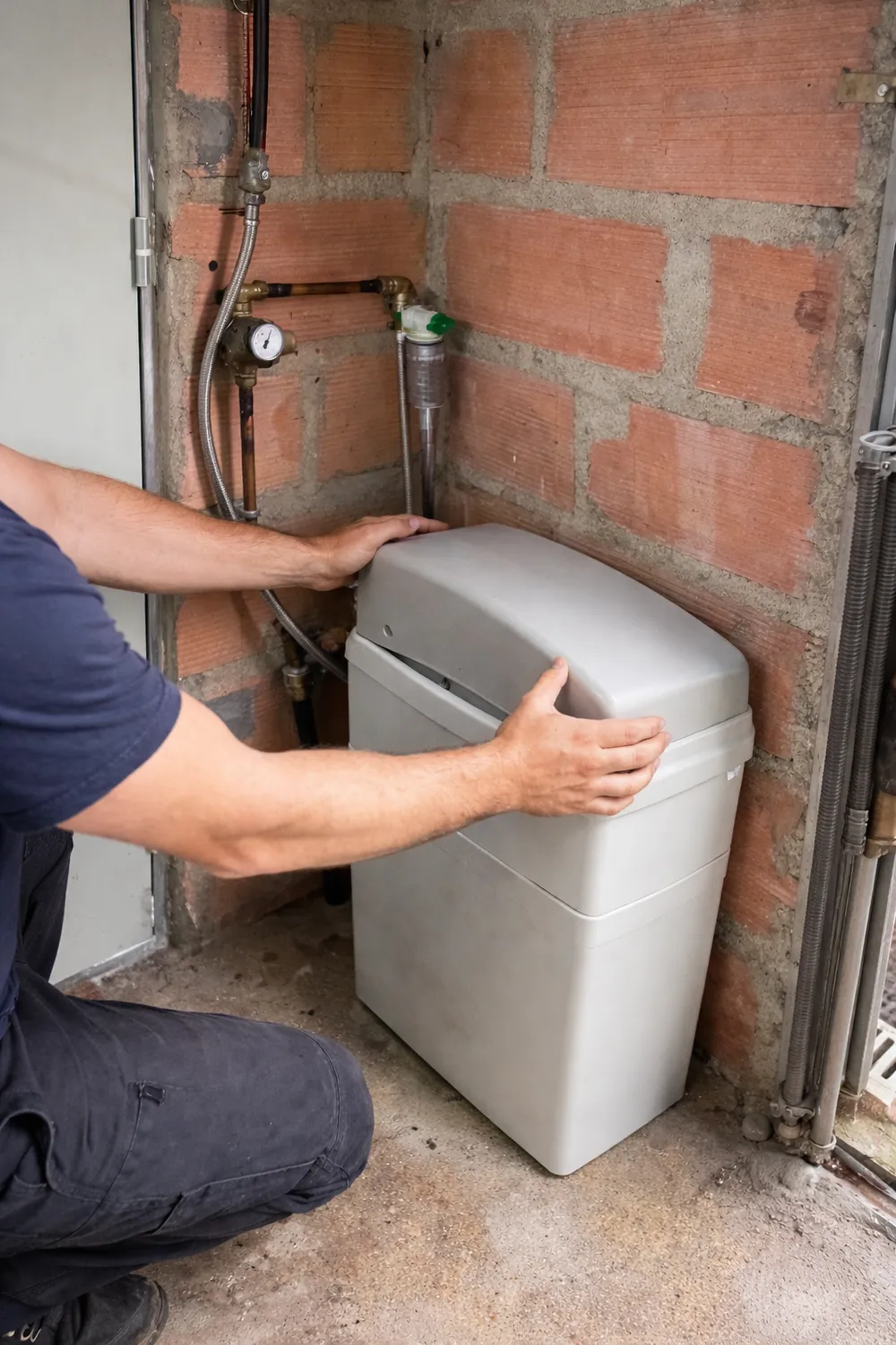 PHOTO ADOUCISSEUR installation